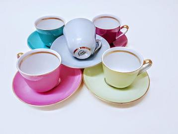 Moritz&Zdekauer - Koffieservies - Porselein, Macarons,