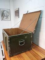 Krat - Grote militaire koffer - Aluminium, Staal, vezelplaat, Antiek en Kunst