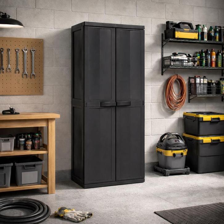 Armoire de rangement - 65 x 37 x 165 cm (L x l x h), Huis en Inrichting, Woonaccessoires | Overige, Verzenden