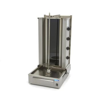Shoarma Grill - 4 Branders - 70 Kg Vlees - Elektrisch, Articles professionnels, Verzenden