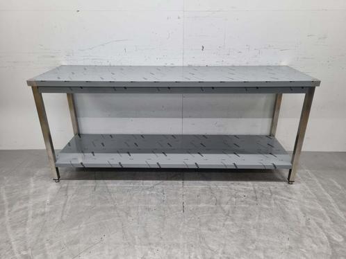Table de travail en acier inoxydable Premium-line 200 x 60 x, Zakelijke goederen, Horeca | Overige, Verzenden