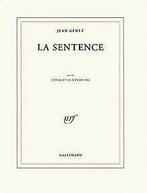 La sentence/Jétais et je nétais pas von Genet,Jean  Book, Verzenden