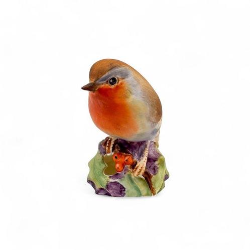 Royal Worcester - Beeldje - Porcelain bird figure – Robin, Antiek en Kunst, Antiek | Glaswerk en Kristal