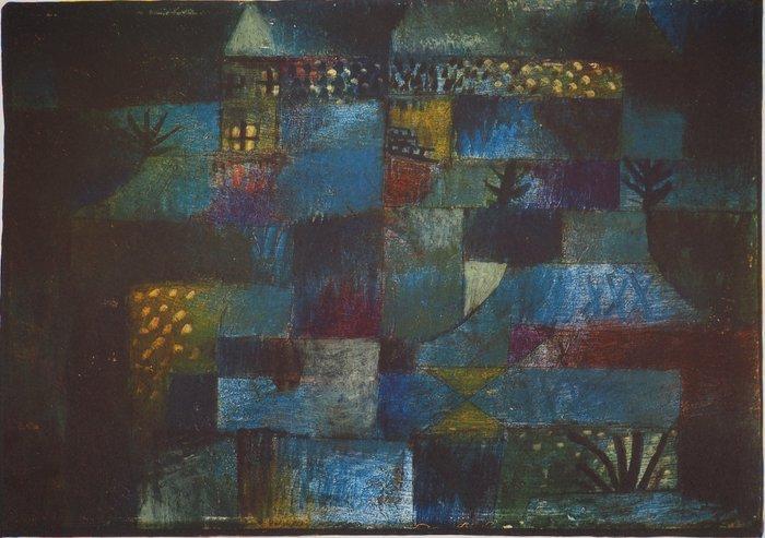 Paul Klee (1879-1940) - Jardin nocturne, Antiek en Kunst, Antiek | Overige Antiek