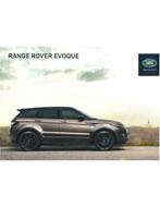 2014 RANGE ROVER EVOQUE BROCHURE NEDERLANDS, Livres, Autos | Brochures & Magazines
