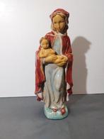 Statue, La vierge et lenfant - 28 cm - Céramique