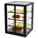 Neutrale Vitrine | INTEGRA | Zwart | 4 Niveaus |, Verzenden, Nieuw in verpakking