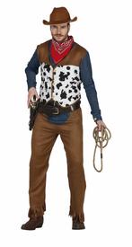 Cowboy Kostuum Heren Bruin, Verzenden, Nieuw