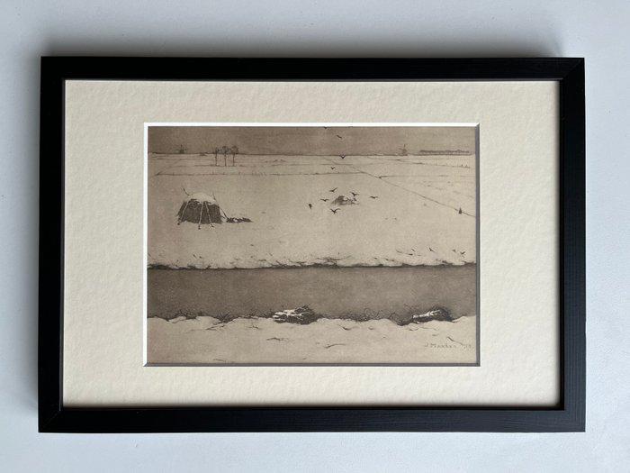 Jan Mankes (1889-1920) - Winter, Antiek en Kunst, Antiek | Overige Antiek