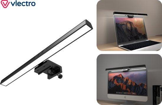 2dekans | Vlectro - Schermlamp voor laptop of pc - 33 cm, Huis en Inrichting, Lampen | Losse lampen, Ophalen of Verzenden