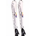 144 skis SALOMON 24 GT POWER + Salomon L10, Sport en Fitness, Verzenden, Nieuw, Salomon