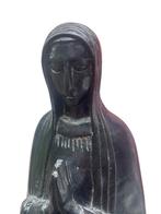 Beeld - Maria - 51 cm - Ebbenhout - First Half 20th century, Antiek en Kunst