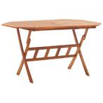 vidaXL Tuintafel inklapbaar 135x85x75 cm massief acaciahout, Tuin en Terras, Tuintafels, Verzenden, Nieuw