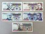 Pologne. - 50.000, 100.000, 500.000, 1.000.000, 2.000.000, Postzegels en Munten