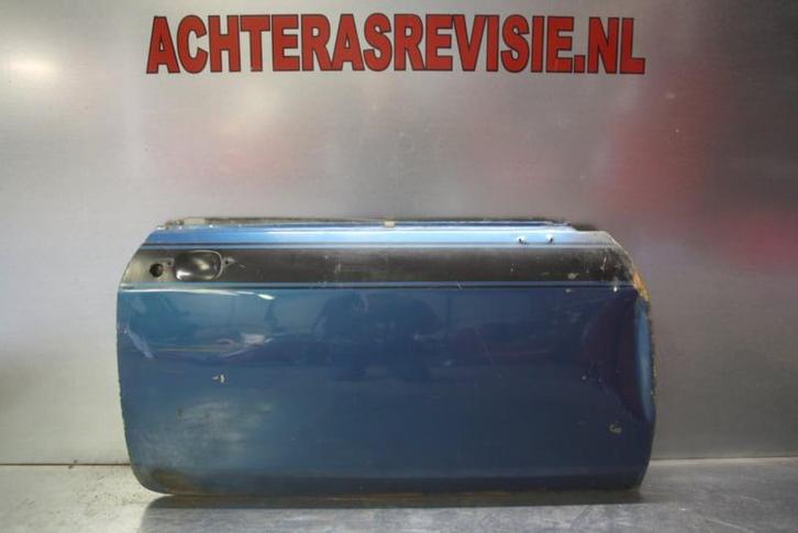 Opel Manta A rechter blauwe deur met deuk, gebruikt., Auto-onderdelen, Carrosserie, Gebruikt, Opel, Verzenden