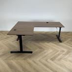 slinger hoekbureau (links) 200x160 cm,  Bruin - antraciet, Huis en Inrichting, Bureaus, Gebruikt, Bureau