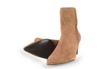 Manfield Enkellaarzen in maat 39 Beige | 5% extra korting, Vêtements | Femmes, Chaussures, Verzenden, Lage of Enkellaarzen