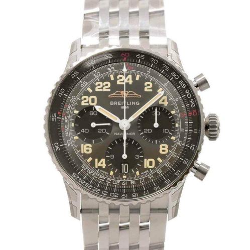 Breitling - Navitimer B02 Chronograph 41 - PB02302A1B1A1 -, Handtassen en Accessoires, Horloges | Heren