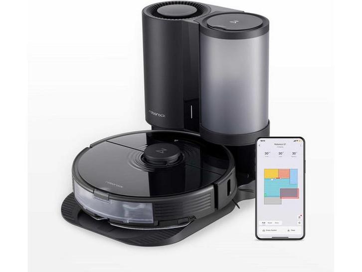 Roborock S7+ - Robotstofzuiger - Auto Empty Dock Sonic, Huis en Inrichting, Woonaccessoires | Overige, Zo goed als nieuw, Verzenden