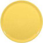 Pizza-/Pannenkoekenborden | SPECIALE | Porselein | Geel | 6, Verzenden, Nieuw in verpakking