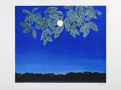 René Magritte (after) - La Page Blanche, Antiek en Kunst, Antiek | Overige Antiek