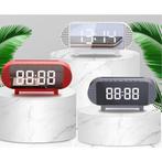 Digitale LED Klok met Luidspreker - Wekker Spiegel Alarm, Elektronische apparatuur, Wekkers, Nieuw, Verzenden