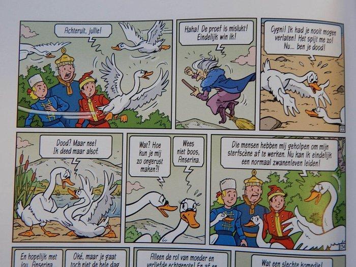 Luc Morjeau - Suske en Wiske 362 - originele halve pagina in, Boeken, Stripverhalen