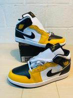 Air Jordan - Air Jordan 1 Mid, Yellow Ochre - Sneakers -, Kleding | Heren, Nieuw