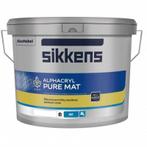 Sikkens Alphacryl Pure Mat SF extreem matte binnenmuurverf f, Bricolage & Construction, Peinture, Vernis & Laque, Verzenden