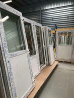 PVC deuren 110x210 HR++ half glas-ideaal voor woning STOCK., Ophalen of Verzenden, Buitendeur