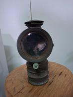 Lamp - Staal - Antieke carbidlamp, Antiek en Kunst