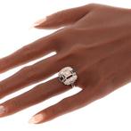 Bague Platine - 1.12ct. tw. Diamant (Naturelle) - Saphir -, Handtassen en Accessoires, Ringen, Nieuw
