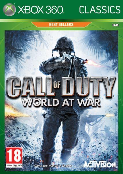 Call of Duty World at War-Classics (Xbox 360) Gebruikt, Games en Spelcomputers, Games | Xbox 360, Ophalen of Verzenden