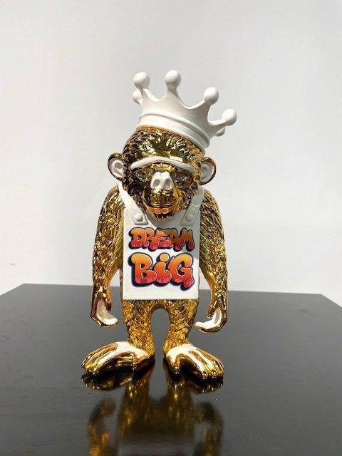 Van Apple - Street Monkey - Dream Big, Antiek en Kunst, Kunst | Schilderijen | Modern