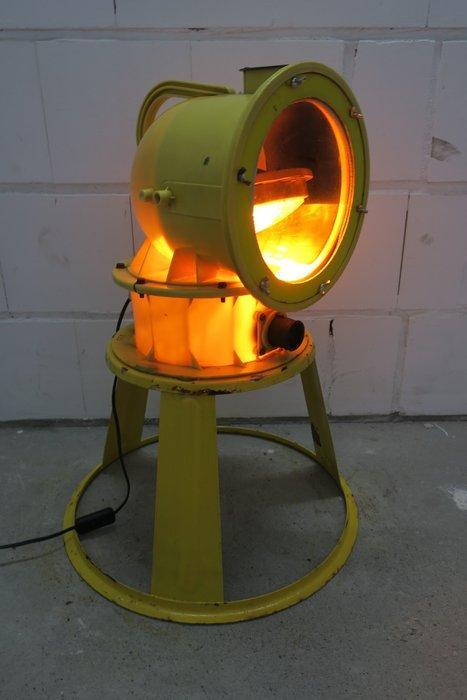 Staande lamp - Glas, Staal, Aluminium, Plastic - Een, Antiek en Kunst, Curiosa en Brocante