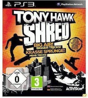Tony Hawk Shred Big Air! Bigger Tricks! + Dongle (PS3 Games), Games en Spelcomputers, Games | Sony PlayStation 3, Zo goed als nieuw