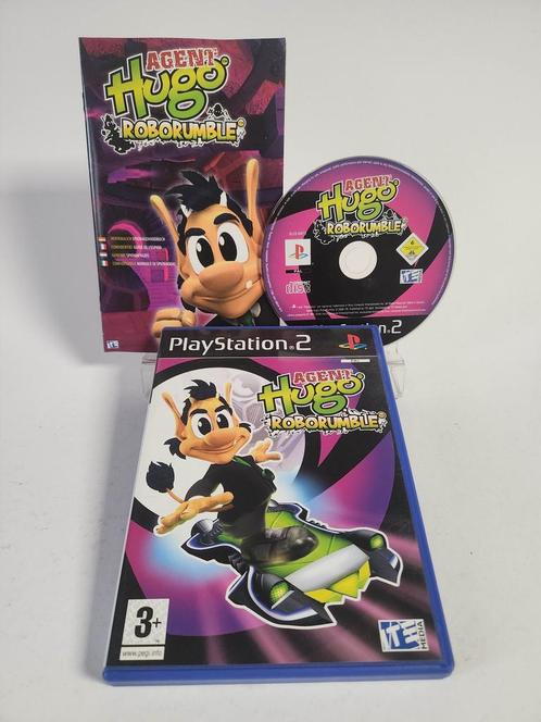 Agent Hugo Roborumble Playstation 2, Games en Spelcomputers, Games | Sony PlayStation 2, Zo goed als nieuw, Ophalen of Verzenden