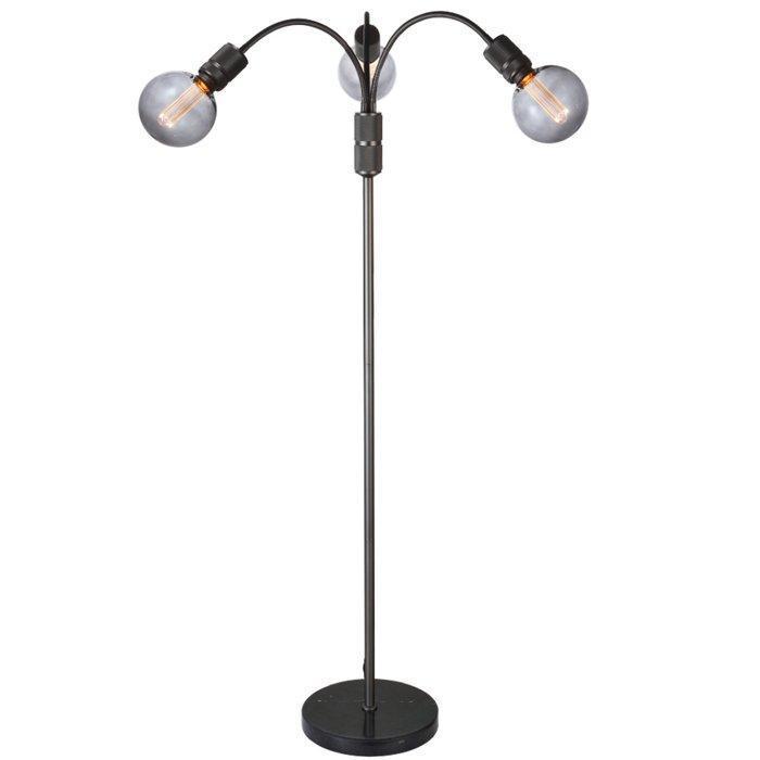 Halo Design - Lampadaire - Lampadaire Halo 3 Gun Noir /, Antiek en Kunst, Antiek | Verlichting