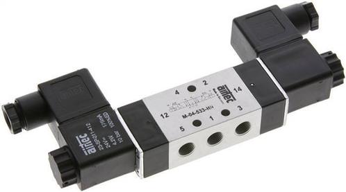 5/3 G1/8  Middenuitlaat Magneetventiel 12V DC, Doe-het-zelf en Bouw, Overige Doe-Het-Zelf en Bouw, Verzenden