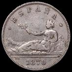Spanje. Primera Republica Y Alfonso XIII. 2 Pesetas 1870 y