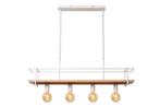 Hanglamp Lucide MILONGA -  - 4xE27 - Wit, Verzenden, Nieuw