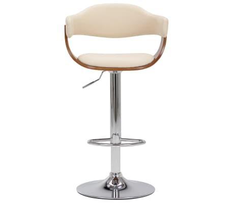 Barkrukken Set (2) Creme | Tweede Kansje, Huis en Inrichting, Barkrukken, 90 cm of meer, 2 krukken, Nieuw, Verzenden