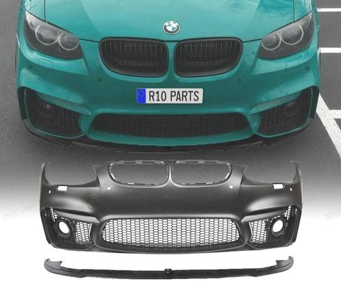 PARE CHOCS FRONTAL BMW E92 E93 10-13 LOOK M4 PDC + SPOILER L, Auto-onderdelen, Carrosserie, Verzenden