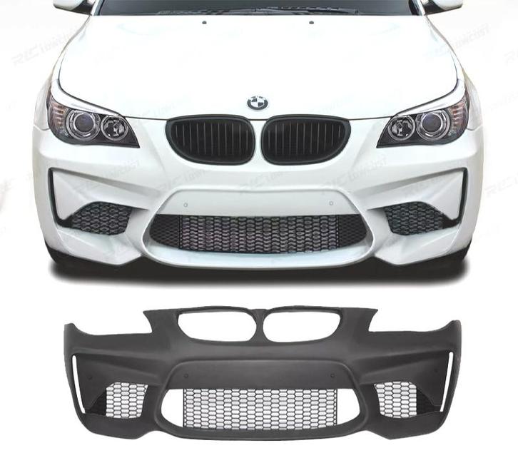 PARE-CHOCS AVANT BMW E60 E61 03-10 LOOK M2C PDC, Auto-onderdelen, Carrosserie, Verzenden