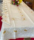 ricami fatti a mano - Tafelkleed (9) - 270 cm - 172 cm -