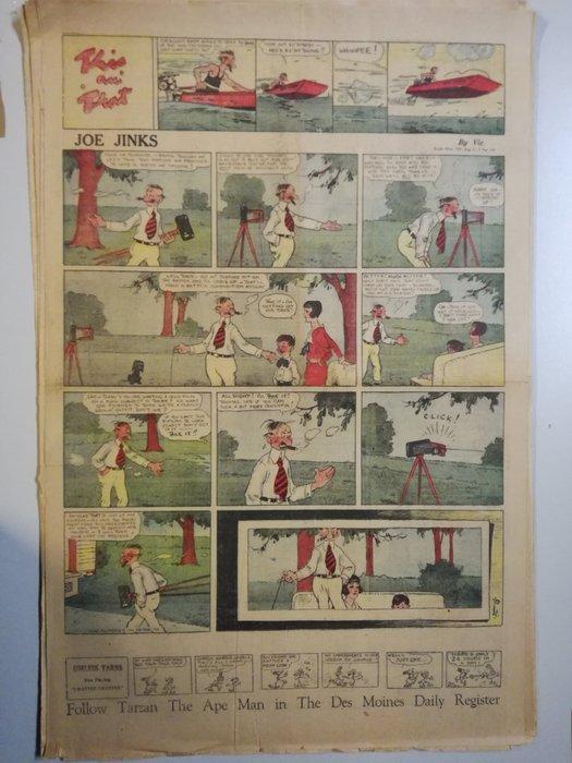Joe Jinks - 23 Krantenpaginas en strips - 1929/1931, Livres, BD | Comics