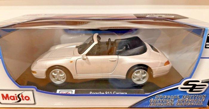 Maisto 1:18 - Modelauto - Porsche 911 Carrera, Hobby en Vrije tijd, Modelauto's | 1:5 tot 1:12