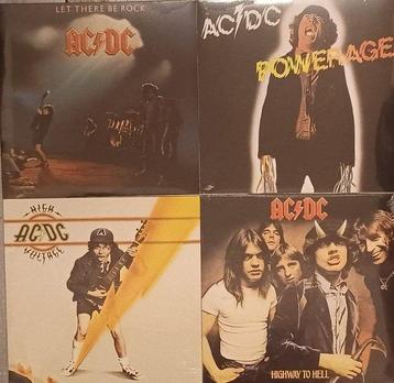 AC/DC - Let there be rock, High voltage, Powerage and