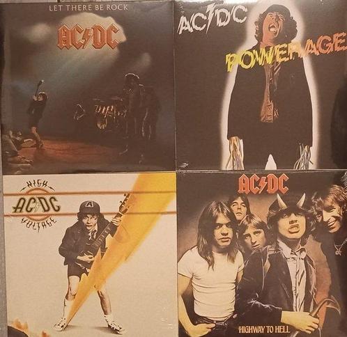 AC/DC - Let there be rock, High voltage, Powerage and, Cd's en Dvd's, Vinyl Singles