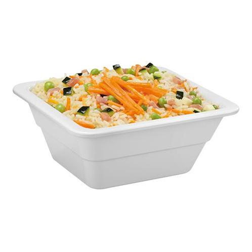 Gastronorm bak wit melamine | 1/6 GN | 17,6x16,2x6,5(h)cm, Zakelijke goederen, Horeca | Keukenapparatuur, Nieuw in verpakking